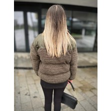 Rhones Kadın Kürklü Peluş Mont