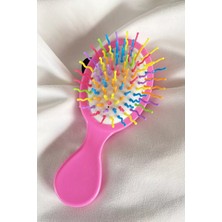Efna Store Açık Pembe Renk Kelebek Figürlü Saç Tarama Fırçası/ Tarak