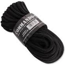 Mil-Tec Miltec Black 9mm 15M Commando Rope Ip