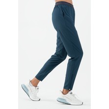 Maraton Active Regular Kadın  Dar Paça  Fitness Navy Pantolon 22172