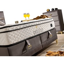 İmaj Deluxe Baza+Başlık Tek Kişilik 90X200 cm ( Yatak Dahil Değildir)