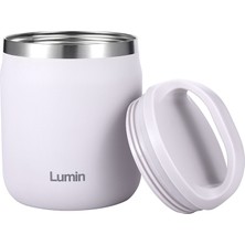 Lumin Flask Lumin Thermo 0,60 Litre Paslanmaz Çelik Vakumlu Yalıtımlı Yemek Termosu 12 Saat Sıcak, 12 Saat Soğuk