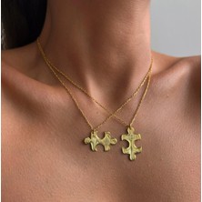Emren Jewelry Partner In Crime Kolye 925 Ayar Gümüş (2 Adet)