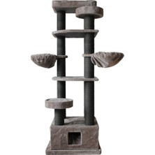 Mdt Lotus Furniture Lizbon Tırmalamalı Kedi Evi