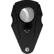 Premium Quality Pq Siyah Köşeli Kelebek Dizayn Puro Makası Kesici