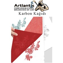 Artlantis Siyah Karbon Kağıdı A4 5 Adet 21X29,7 cm Kopya Kağıdı Transfer Kağıdı Renkli Karbon Kağıdı