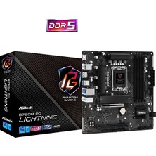 Asrock Anakart - 90-MXBM20-A0UAYZ-B760M Pg Lightning