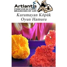 Artlantis Köpük Hamur 5 Renk 5 gr 1 Paket Kurumayan Köpük Oyun Hamuru Hafif Yumuşak Hamur Okul Öncesi Anasınıfı Kreş Etkinlikleri