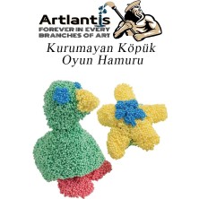 Artlantis Köpük Hamur 5 Renk 5 gr 1 Paket Kurumayan Köpük Oyun Hamuru Hafif Yumuşak Hamur Okul Öncesi Anasınıfı Kreş Etkinlikleri