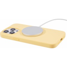 Xstep Case Telefon 14 Pro Max Tpu+Silikon Kumaş Astar Koruyucu Kabuk Magsafe ile Uyumlu (Yurt Dışından)