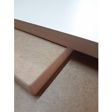 Dfn Wood Mdf Plaka Panel Mdf Tabaka Arkası Beyaz Ham  20 cm x 80 cm - 18 mm Kalınlık 1 Adet