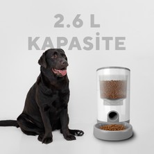 S-link Sl-21 Kameralı Akıllı Otomatik Mama Kabı Kedi Köpek Pet Besleyici Yem Kabı, Smart Feeder