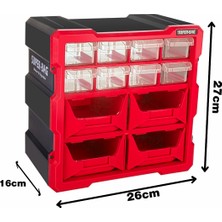 Super-Bag ASR-6009 12'li Monoblok Avandalık Çekmece Seti