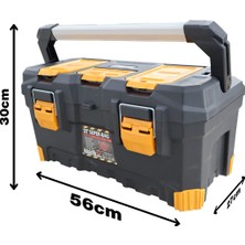 Super-Bag ASR-4051 22" Black Alüminyum Saplı Takım Çanta