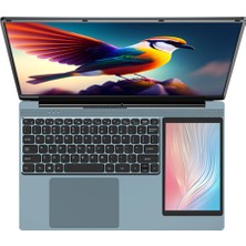 Icotech DS15 Pro 15,6inç + 7inç 16GB Ram 512GB SSD Çift Ekranlı Dokunmatik Laptop Dizüstü Bilgisayar