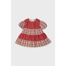Gb Baby Layette Kız Bebek Desenli Elbise