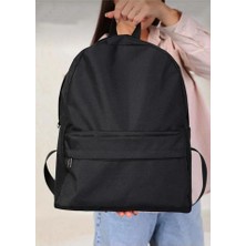 Dzc Kuzenler Avm Siyah Sırt Çantası Spor Çantası Okul Çantası Günlük Kullanım Çanta.