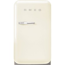 Smeg 50's Style  Retro Mini Krem Buzdolabı Krem Sağ Kapı