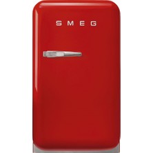 Smeg Fab5 Retmo Mini Buzdolabı Kırmızı Sağ Menteşe