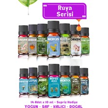 Aroma Terapi TR Rüya Serisi 14 Adet -  Saf Esansiyel Uçucu Yağ - Aromatik Buhurdanlık ve Difüzör Kokusu 14x10ml