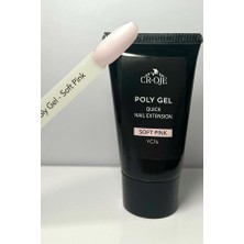 Cr-Oje Poly Gel -Soft Pink 45 Gr