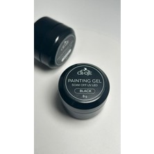 Cr-Oje Painting Gel- Black (8 Gr)