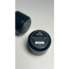 Cr-Oje Painting Gel- White (8 Gr)