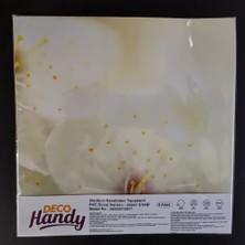 Fs Global Decohandy 30X30 cm Pvc Duvar Karosu 4'lü Paket - Japon Çiçeği