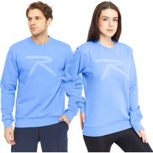 Raru Unisex Sweatshirt Saturo Mavi