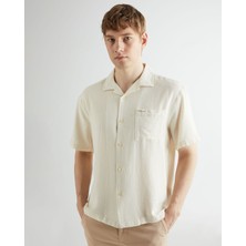 Gant Erkek Bej Regular Fit Klasik Yaka Gömlek 3824113T.130