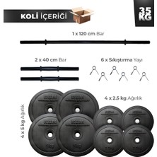 Aydın Sport 35 kg Dambıl Seti (Dumbell) Ağırlık Seti