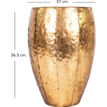 Herdekora Metal Saksı 27X36,5 Cm.
