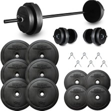 Aydın Sport 45 kg Dambıl Seti (Dumbell) Ağırlık Seti