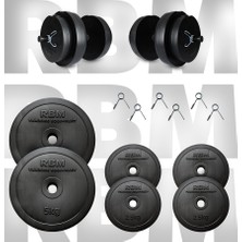 Aydın Sport 20 kg Dambıl Seti (Dumbell) Ağırlık Seti