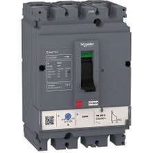 Schneider 3X160A 36KA 112-160A Ayarlı Kompakt Şalter CVS160F TM160D Sn LV516333