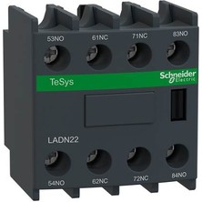 Schneider Tesys Deca Yardımcı Kontak Bloğu 2NA2NK Sn LADN22