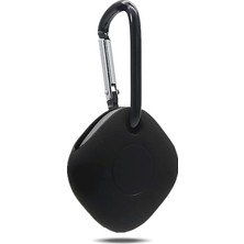 Microsonic Samsung Galaxy Smarttag Kılıf, Silikon Anahtarlık Siyah