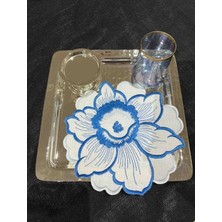 Nur Homing Lotus Kokteyl Peçete 2'li Mavi