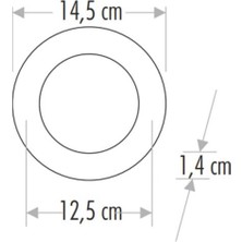 Cata 9W Slim LED Panel (Günışığı) Cat CT-5146G