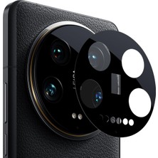 Microsonic Xiaomi Mi 14 Ultra Kamera Lens Koruma Camı V2 Siyah