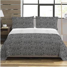 Evmila Modern Desenli Baskılı Çift Kişilik Pike Takımı 200X230 cm Renkli