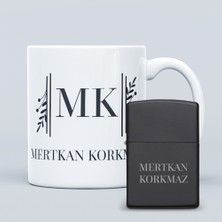 Akka Gift Kişiye Özel Özel Kupa Bardak, Isimli Zippo Çakmak