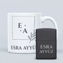 Akka Gift Kişiye Özel Özel Kupa Bardak, Isimli Zippo Çakmak