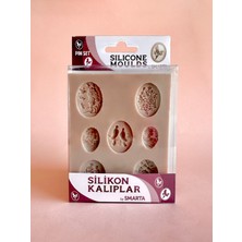 Smarta Silikon Kalıp-Pin Set Zarif Görünüm ile Evinize Değer Katar Modern Dekor Aksesuarı