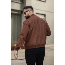 Rhones Erkek Baharlık Pilot Süet Ceket