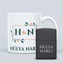 Akka Gift Kişiye Özel Özel Kupa Bardak, Isimli Zippo Çakmak