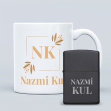 Akka Gift Kişiye Özel Özel Kupa Bardak, Isimli Zippo Çakmak