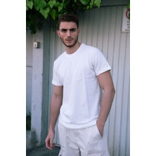 Han Raiment Beyaz Basic T-Shirt