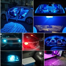 2 Adet T10 LED T10 Araba Işık  LED Cam 6000K Beyaz Oto Otomobil Plaka Lambası Okuma Drl Ampul Tarzı 12V