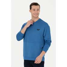 U.S. Polo Assn. Erkek Saks Sweatshirt 50277949-VR045